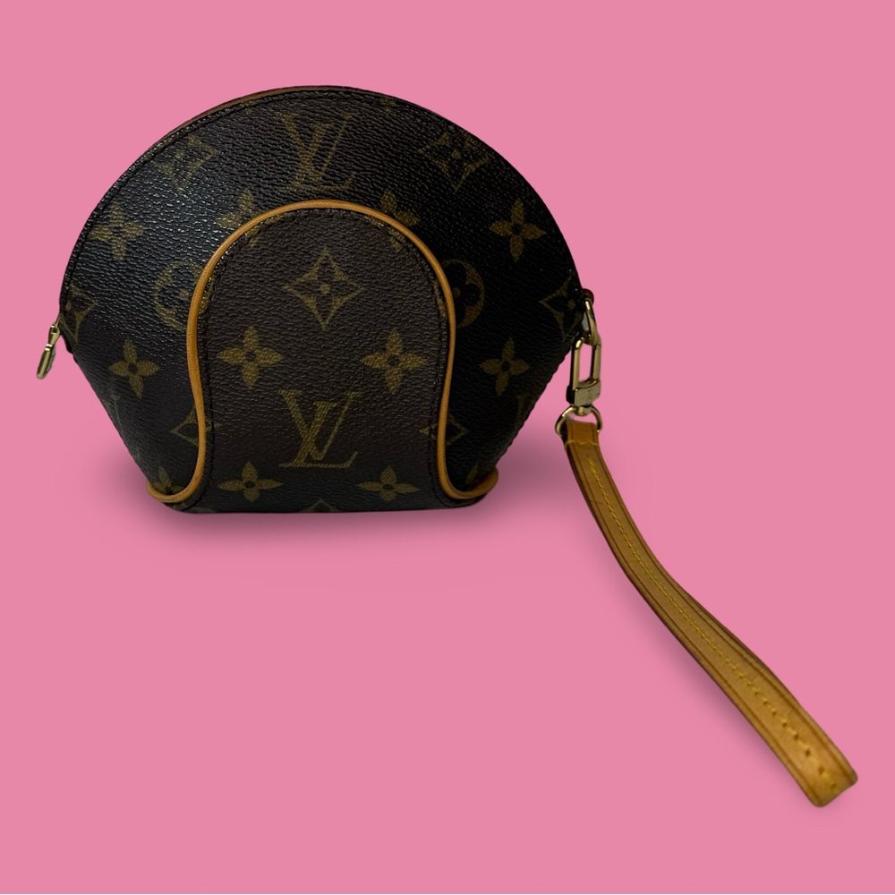 Louis Vuitton Mini Ellipse Wristlet Clutch